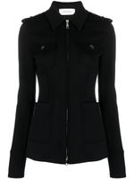 Sportmax veste matelassée Zarina à fermeture zippée - Noir