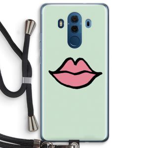 Kusje: Huawei Mate 10 Pro Transparant Hoesje met koord