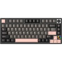 HelloGanss HS75T GC02 toetsenbord 75%, RGB leds, PBT Doubleshot keycaps, hot swap, 2,4 GHz / Bluetooth / USB-C - thumbnail