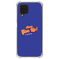 Samsung Galaxy A12 Telefoonhoesje met tekst Never Give Up - thumbnail