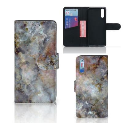 Huawei P20 | Bookcase | Marmer Grijs