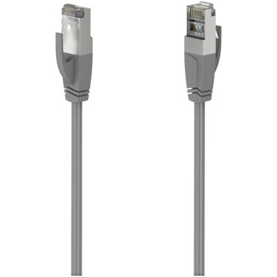 Hama Netwerkkabel, CAT-5e, 1 Gbit/s, F/UTP afgeschermd, 1,50 m UTP kabel Grijs