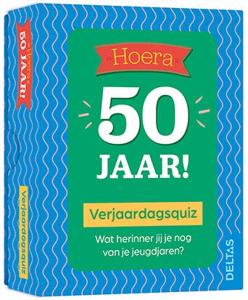Verjaardagsquiz Hoera 50 jaar! (Kaartspellen)