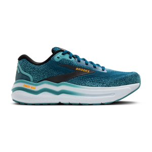 Brooks Ghost Max 2 hardloopschoenen moroccan blue/aqua/orange pop heren 44