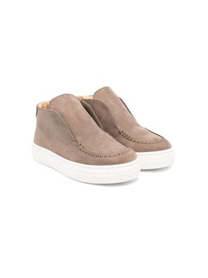 Andrea Montelpare bottines en cuir - Marron