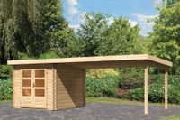 Woodfeeling | Tuinhuis Bastrup 4 met Overkapping 4,0