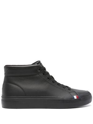 Tommy Hilfiger baskets en cuir Modern à lacets - Noir