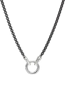 David Yurman collier Smooth Amulet Box Chain (2,7 mm) - Argent