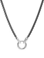 David Yurman collier Smooth Amulet Box Chain (2,7 mm) - Argent