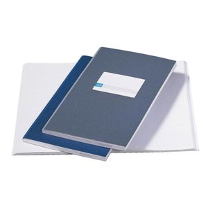 Notitieboek Atlanta 330x205 192blz lijn blauw