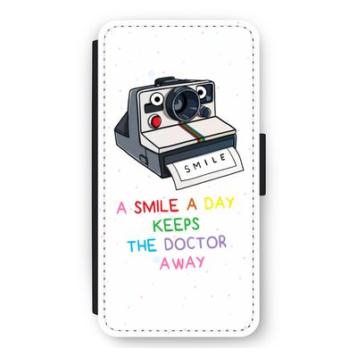Smile: iPhone 11 Flip Hoesje