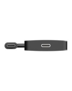 Sitecom CN-5013 interface hub USB 3.2 Gen 1 (3.1 Gen 1) Type-C 5000 Mbit/s Zwart, Grijs