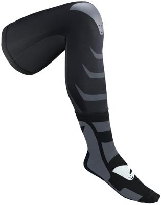 UFO PLAST sokken "off-road socks ufo long black/grey gr. l
