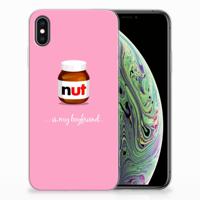 Apple iPhone Xs Max | Siliconen Case | Nut Boyfriend