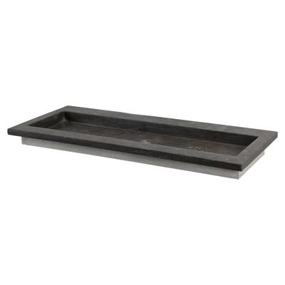 Wastafel Forzalaqua Helsinki Hardsteen Gezoet Met Kraangat 100,5x51,5x9,5 cm Forzalaqua