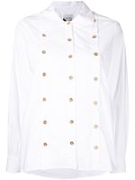 Edward Achour Paris blouse à détails boutonnés - Blanc