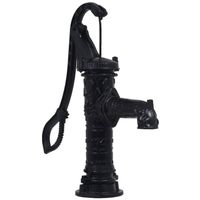 The Living Store Waterpomp met Standaard - 135 cm - Gietijzer - 40 x 15 x 68 cm - 15.5 kg - 7 m - 38 mm - 16 cm Basis - - thumbnail