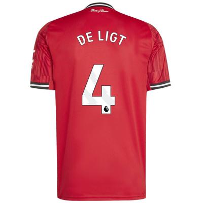 adidas Manchester United De Ligt 4 Thuisshirt 2025-2026