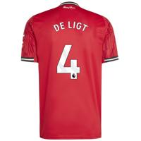 adidas Manchester United De Ligt 4 Thuisshirt 2025-2026