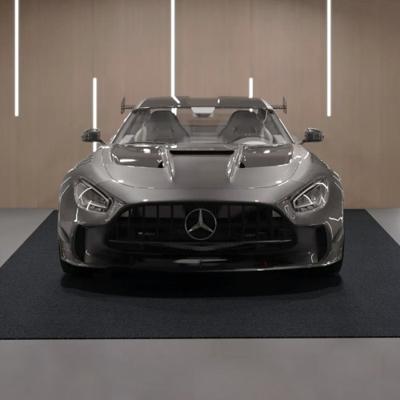 VEVOR Garage Vloermat 914,4 x 1524 x 2,4 mm Werkplaatsvloer 820-850 g/m² Garagevloervilt & TPE Olieopvangmat Garagemat Servicemat Vloerbescherming Vloerpanelen voor Garage