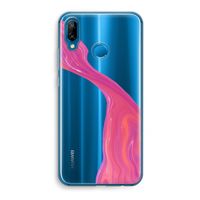 Paarse stroom: Huawei P20 Lite Transparant Hoesje