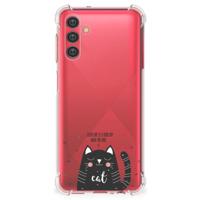 Samsung Galaxy A13 5G | A04s Stevig | Bumper Hoesje | Cat Good Day