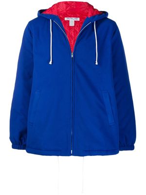Comme Des Garçons Shirt doudoune à capuche - Bleu