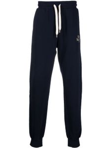 Casablanca pantalon de jogging à logo brodé - Bleu