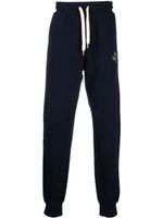 Casablanca pantalon de jogging à logo brodé - Bleu