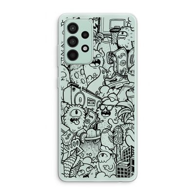 Vexx Black City : Samsung Galaxy A52s 5G Transparant Hoesje