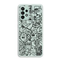 Vexx Black City : Samsung Galaxy A52s 5G Transparant Hoesje Vexx Black City : Samsung Galaxy A52s 5G Transparant Hoesje
