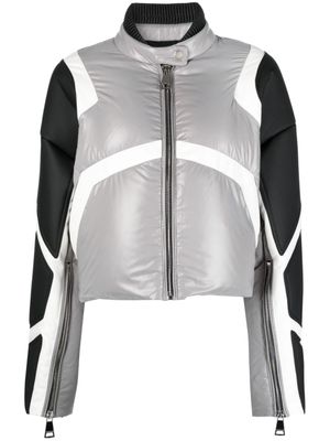 Khrisjoy doudoune Khris Crop Biker - Gris
