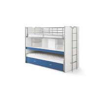 Vipack hoogslaper Bonny - blauw - 221,5x101,5x161 cm - Leen Bakker