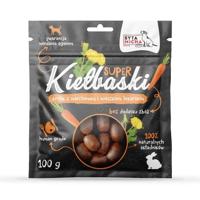SYTA MICHA Great sausages with rabbit, carrot and dandelion - traktatie voor hond - 100g
