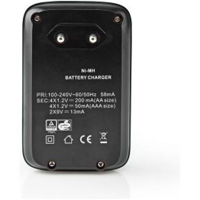 NiMH-Batterijlader AA/AAA/E-Blok