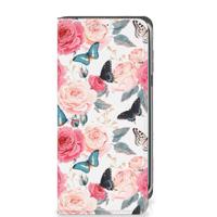 Samsung Galaxy A16 5G/4G Smart Cover Butterfly Roses