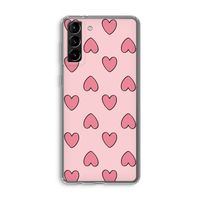 Ondersteboven verliefd: Samsung Galaxy S21 Plus Transparant Hoesje