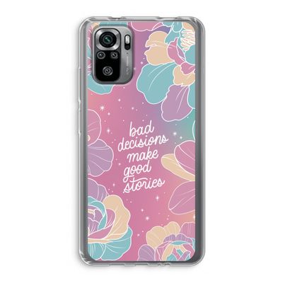 Good stories: Xiaomi Redmi Note 10S Transparant Hoesje