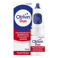Otrivin Duo Xylometazoline HCl Ipratropium Br, 0,5/0,6 mg/ml Neusspray bij een verstopte neus en loopneus