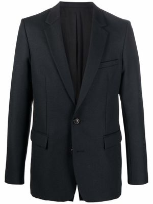 AMI Paris blazer à simple boutonnage - Noir
