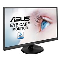 Asus VA249HE LCD-monitor Energielabel F (A - G) 60.5 cm (23.8 inch) 1920 x 1080 Pixel 16:9 5 ms HDMI, VGA VA LCD - thumbnail