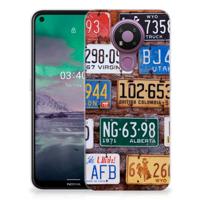 Nokia 3.4 | Siliconen hoesje | met foto Kentekenplaten