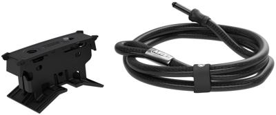 THULE kabelslot "high-grade lock" cable lock high grade lock black