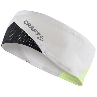 Craft Advanced Lumen Fleece hoofdband white flumino