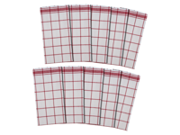 W5 10 Theedoeken 70 x 50 cm (Rood)