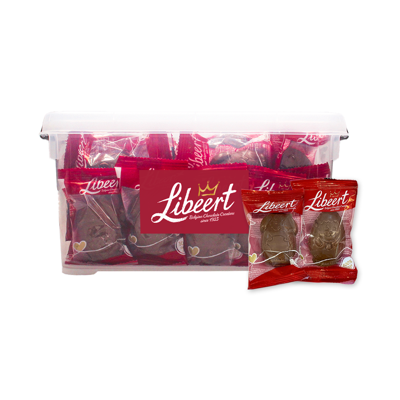 Libeert paasfiguren melkchocolade - 50 stuks - 550g