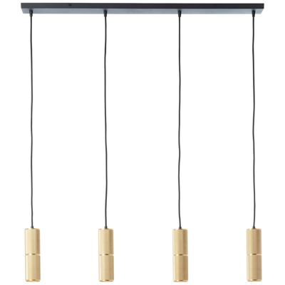 Brilliant 4-lichts hanglampMarty goud - G80052/86