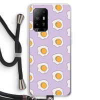 Bacon to my eggs #1: Oppo A95 5G Transparant Hoesje met koord