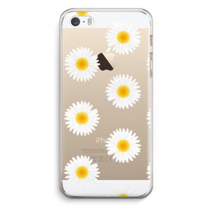 Margrietjes: iPhone 5 / 5S / SE Transparant Hoesje