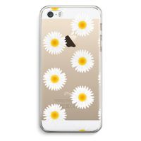 Margrietjes: iPhone 5 / 5S / SE Transparant Hoesje